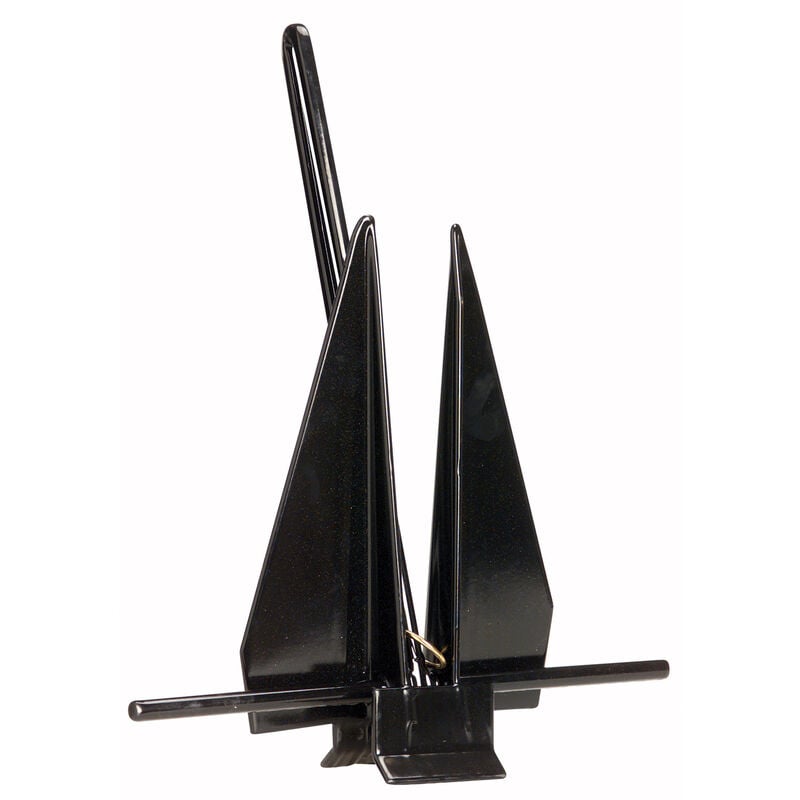 Greenfield Coated Slip-Ring Mechanical #6 Anchor, for boats up to 16' image number 1